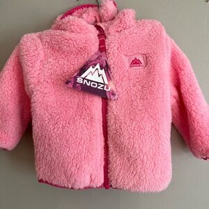 Snozu Vibrant Pink Sherpa Jacket